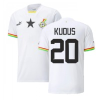Koszulka piłkarska Ghana Mohammed Kudus #20 Strój Domowy MŚ 2022 tanio Krótki Rękaw
